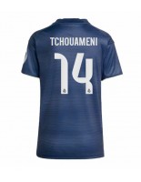 Real Madrid Aurelien Tchouameni #14 Vieraspaita Naisten 2025-26 Lyhythihainen